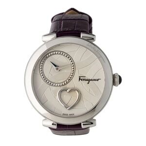 Almost like new Salvatore Ferragamo Cuore Watch. Come with original box.